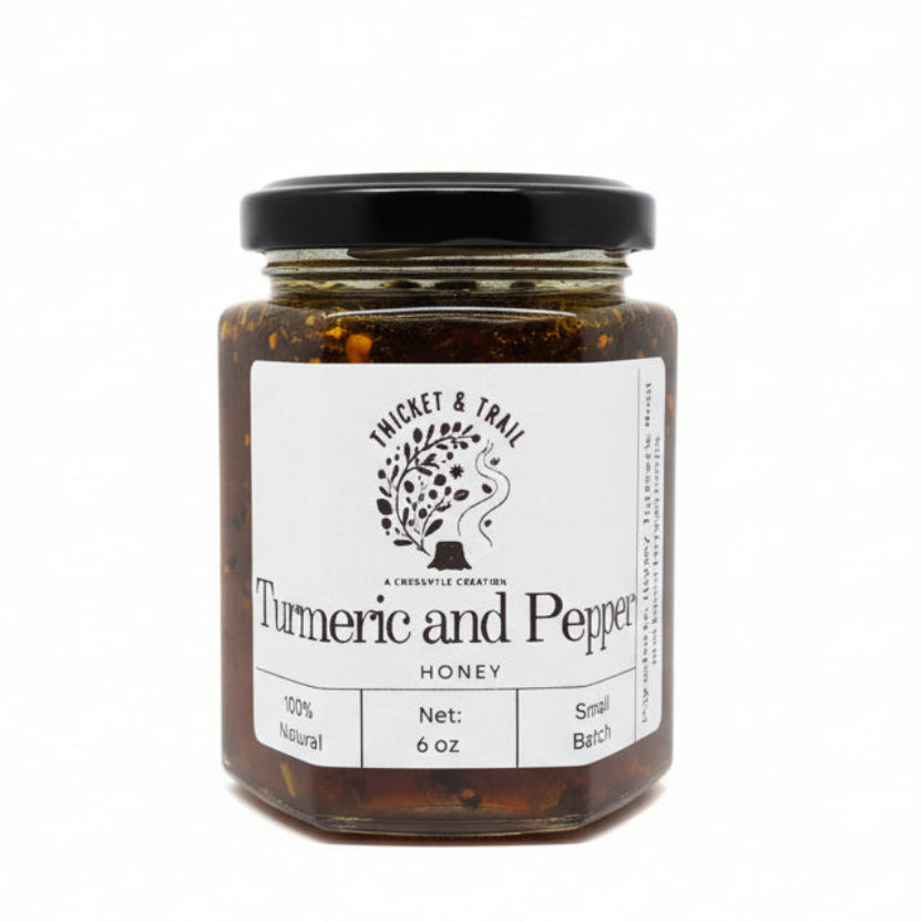 Turmeric and Pepper Honey